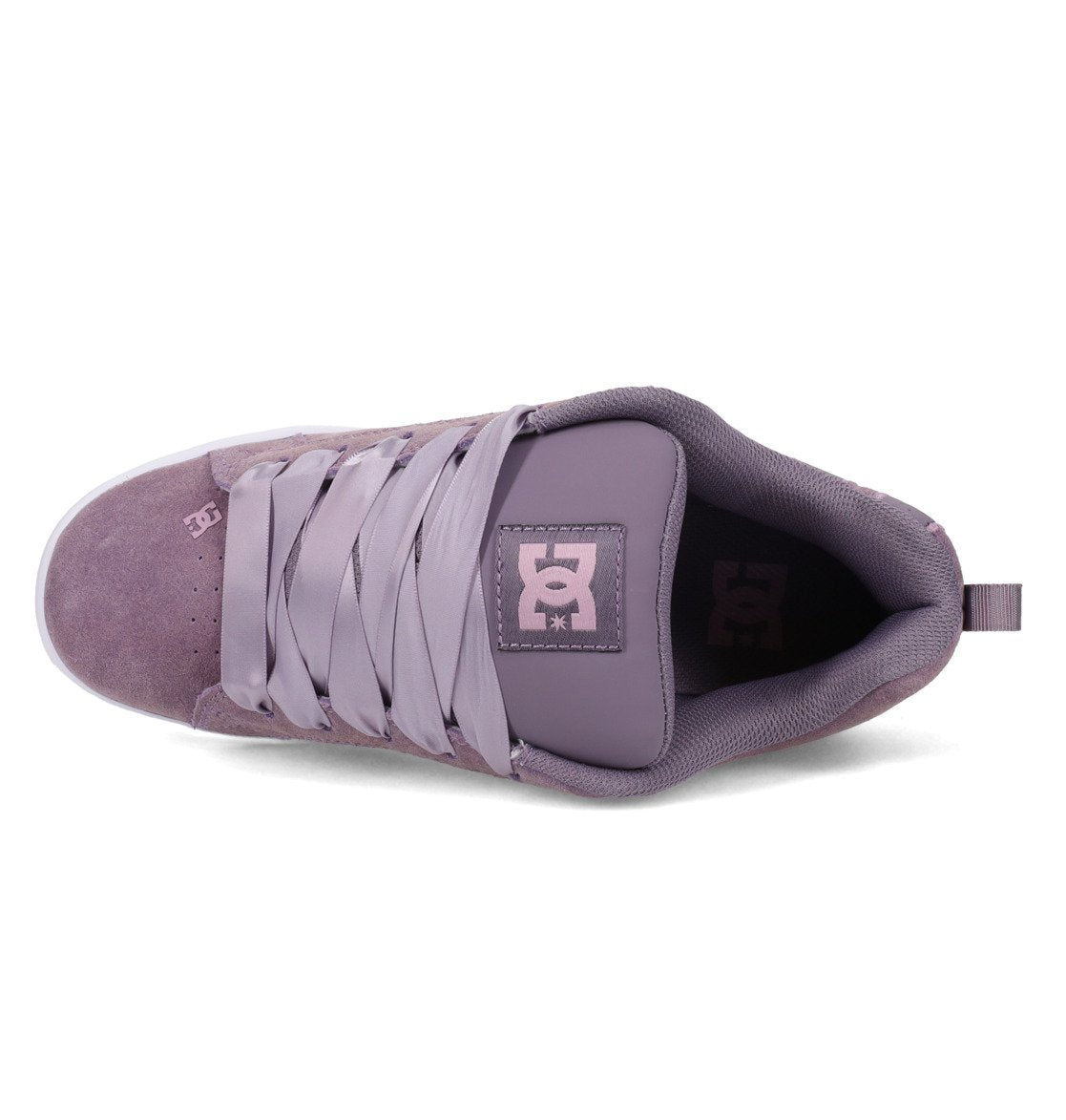 DC SHOES COURT GRAFFIK LILAC LAVENDER GUM WOMEN'S TRAINERS