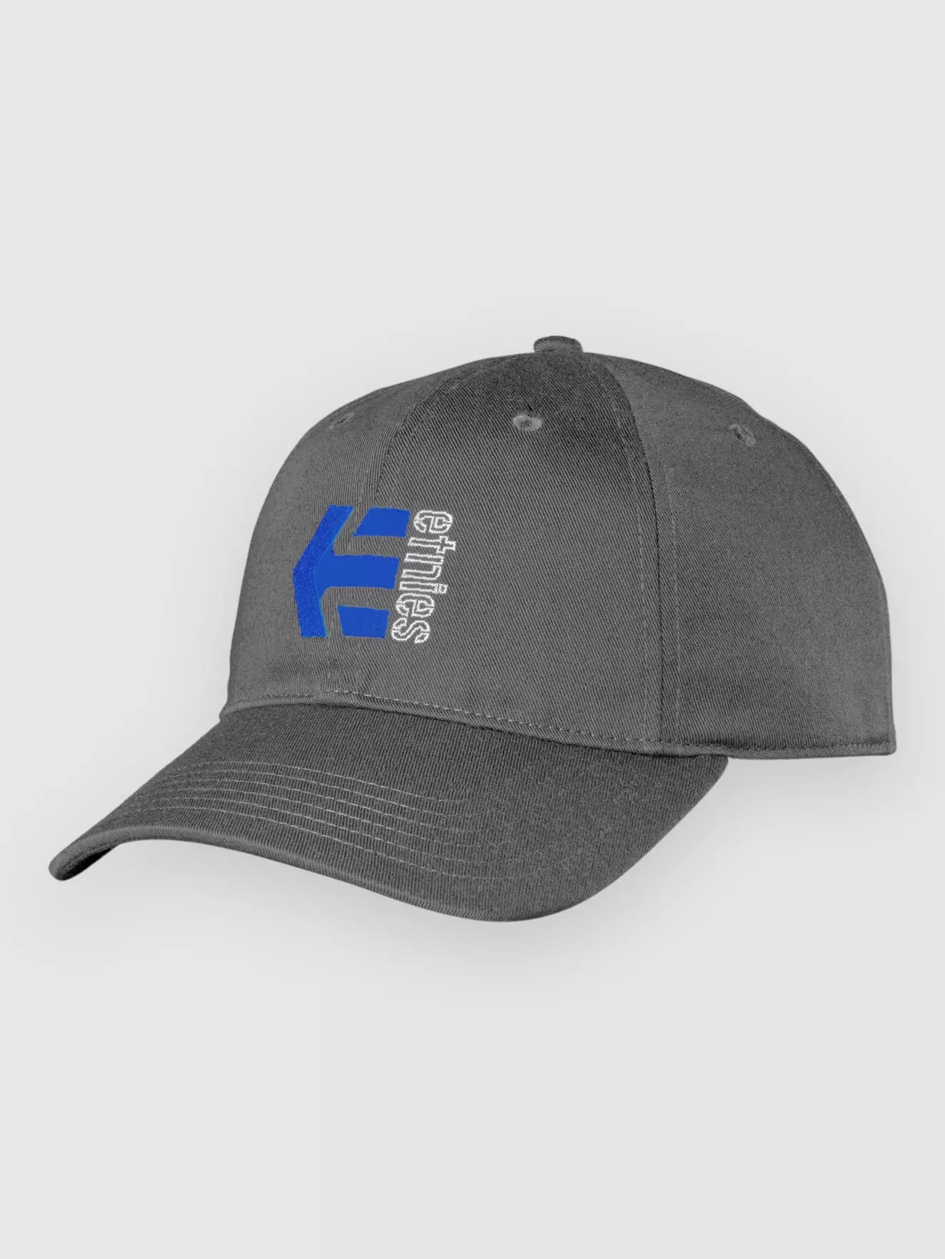 ETNIES CORP COMBO CHARCOAL BLUE SNAPBACK CAP HAT