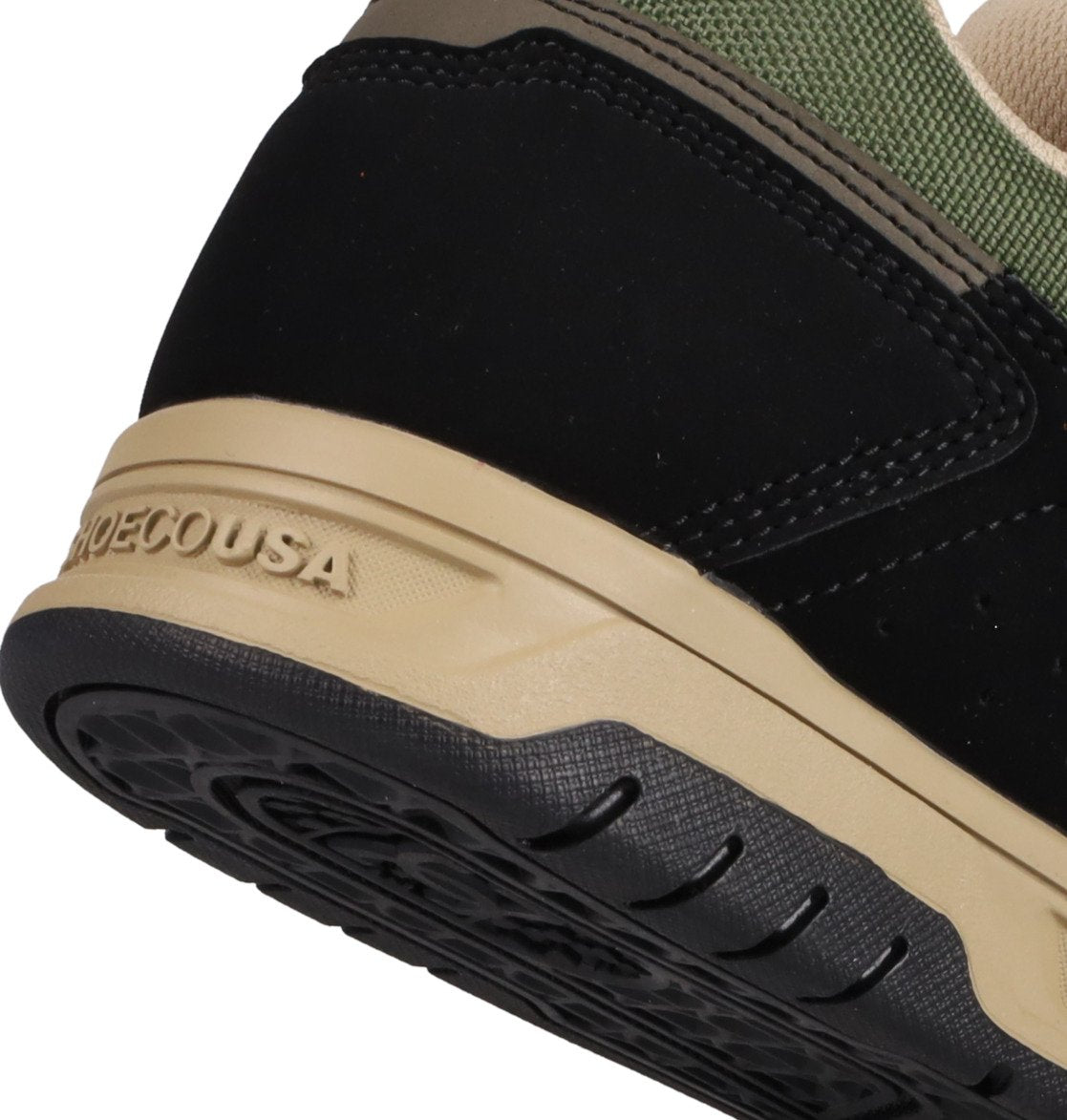 DC SHOES STAG BLACK OLIVE TRAINERS