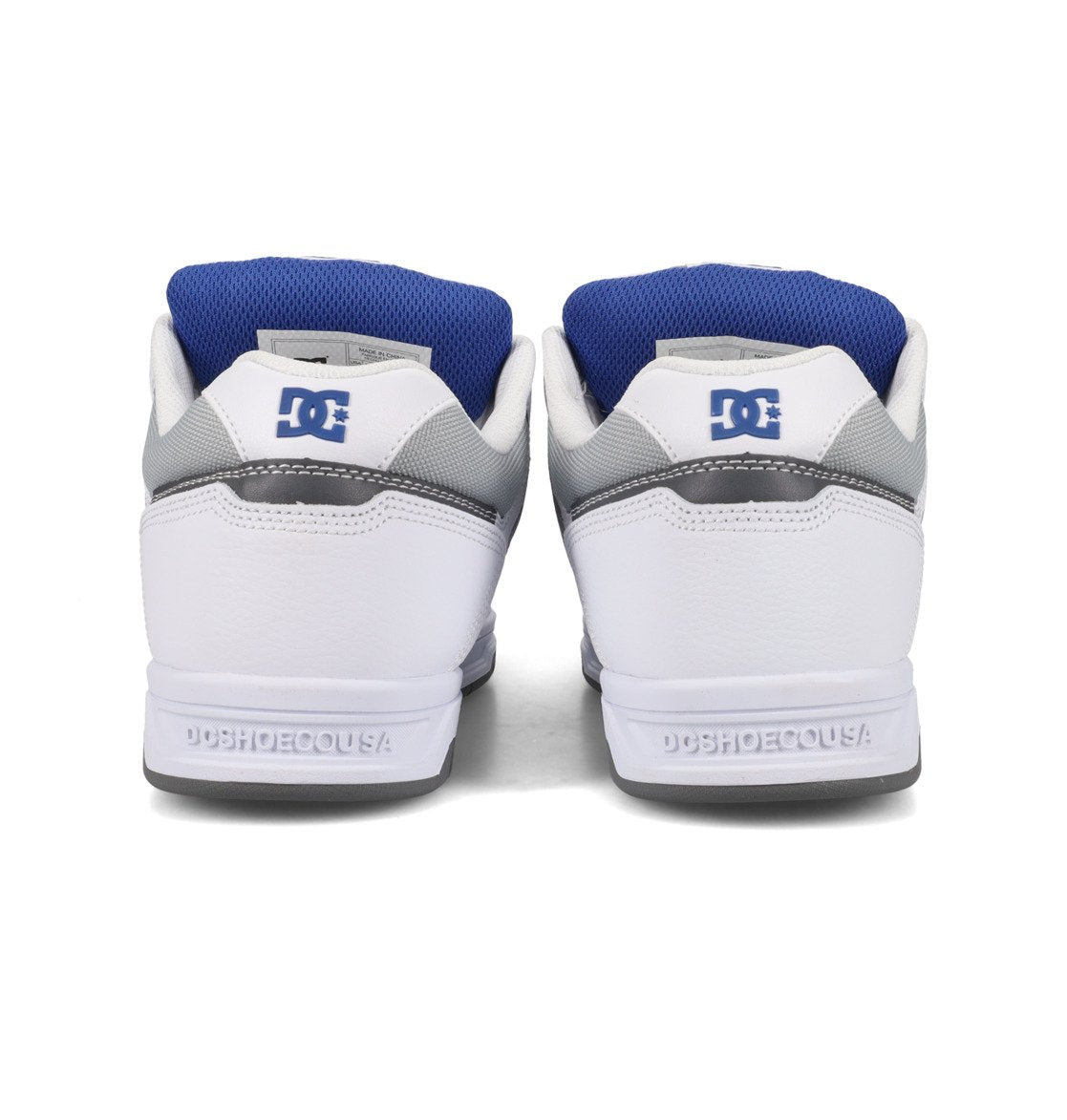 DC SHOES STAG WHITE BLUE GREY TRAINERS