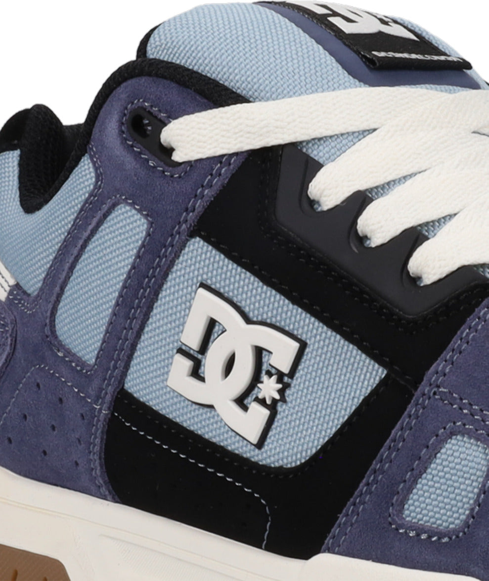 DC SHOES STAG NAVY BLUE WHITE TRAINERS