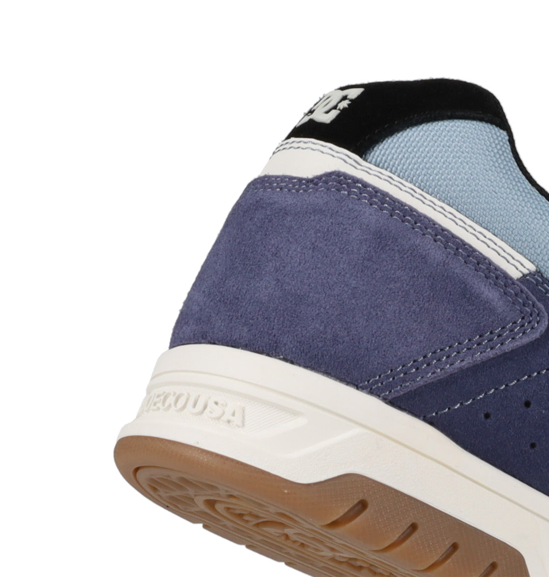 DC SHOES STAG NAVY BLUE WHITE TRAINERS