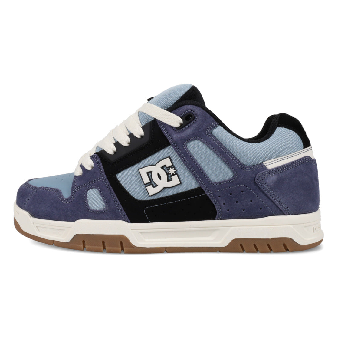 DC SHOES STAG NAVY BLUE WHITE TRAINERS