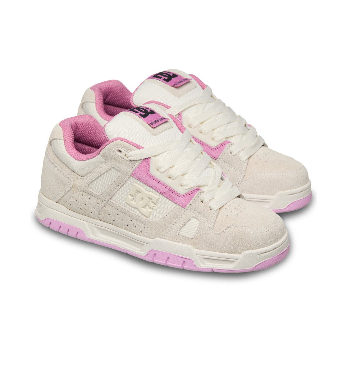 DC SHOES STAG LILY LILAC TRAINERS