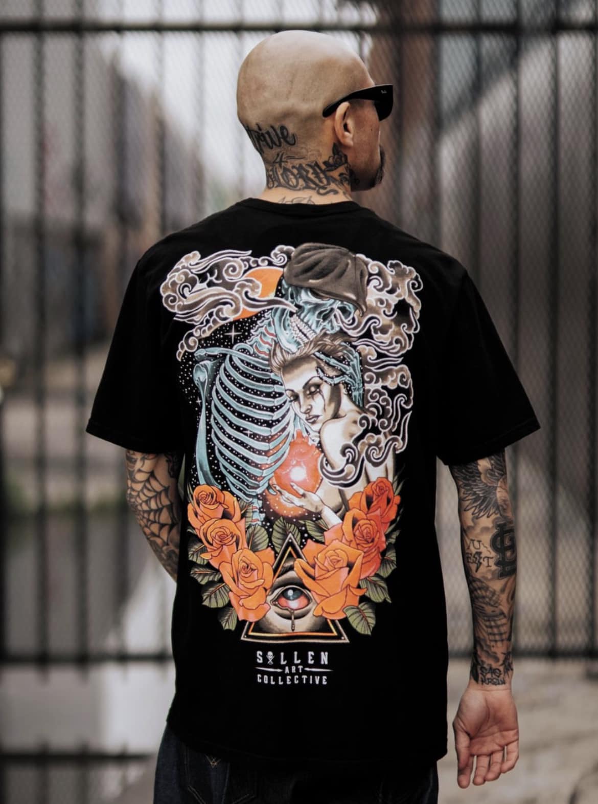 SULLEN CLOTHING TAKE CARE JET BLACK PREMIUM T-SHIRT