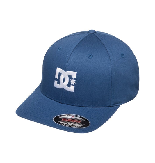 DC SHOES CAP STAR 2 ENSIGN BLUE FLEXFIT CAP HAT