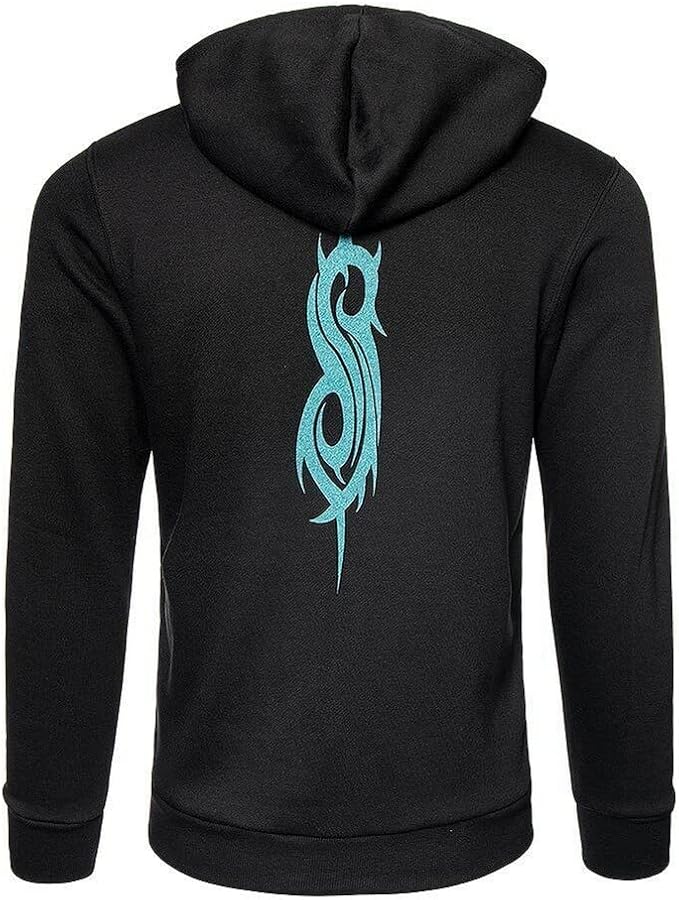 Slipknot Unisex Pullover Hoodie: Graphic Goat (Black) (Back Print)