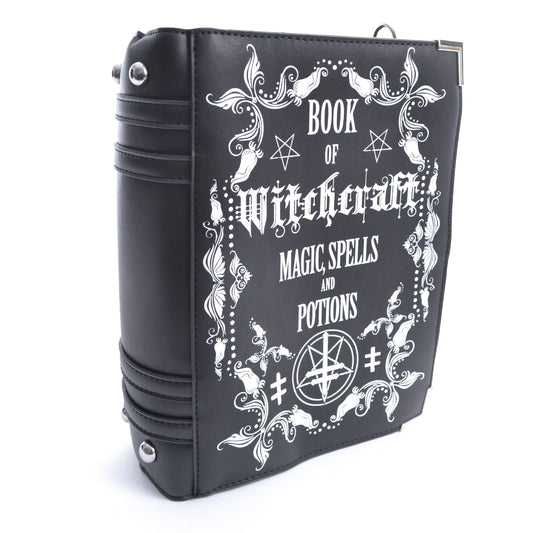 POIZEN WITCHCRAFT BOOK BAG - BLACK