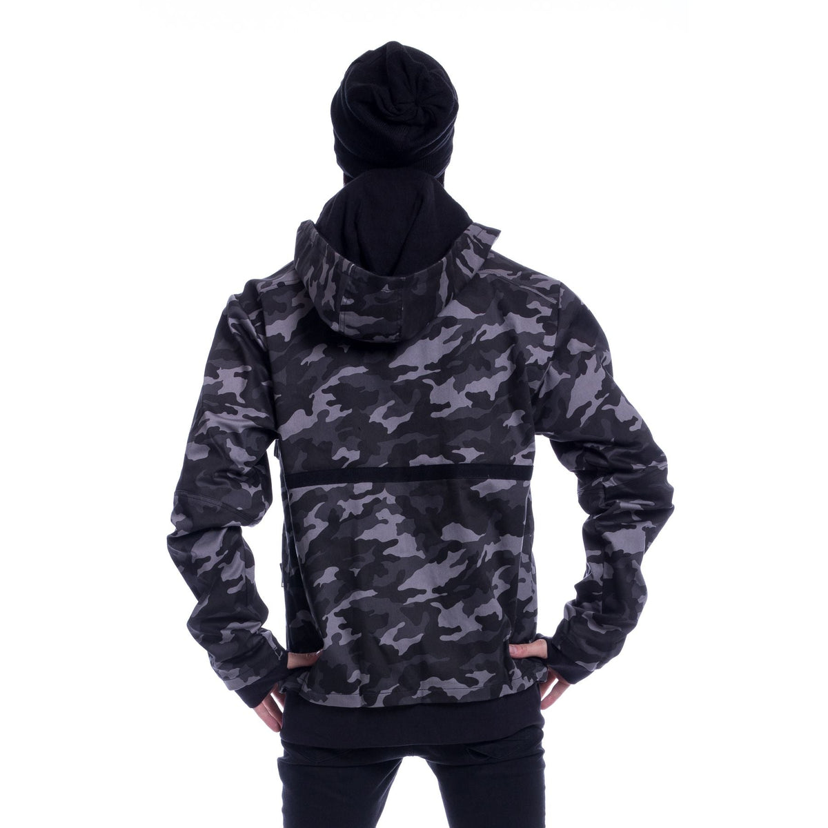 VIXXSIN CARTER JACKET MENS GREY CAMO