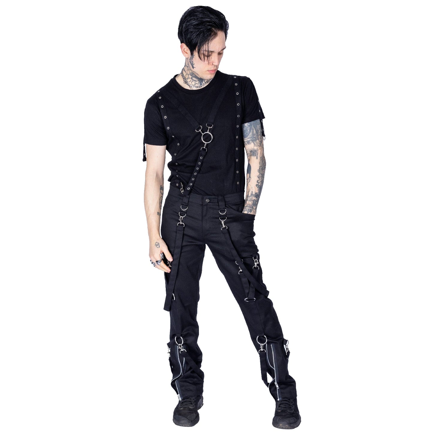 HEARTLESS MIDAS BLACK MENS PANTS