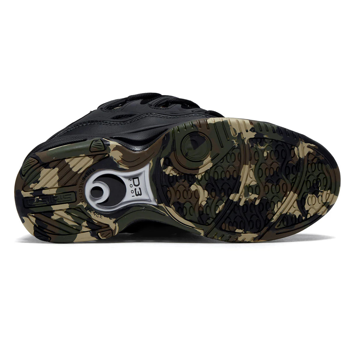 OSIRIS SHOES D3 2001 BLACK CAMO TRAINERS