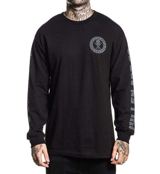 SULLEN CLOTHING BOH LONG SLEEVE BLACK T-SHIRT