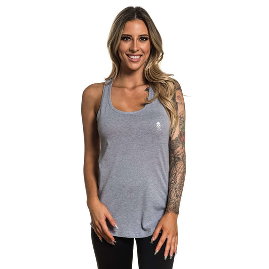 SULLEN ANGELS STANDARD ISSUE GREY TANK VEST