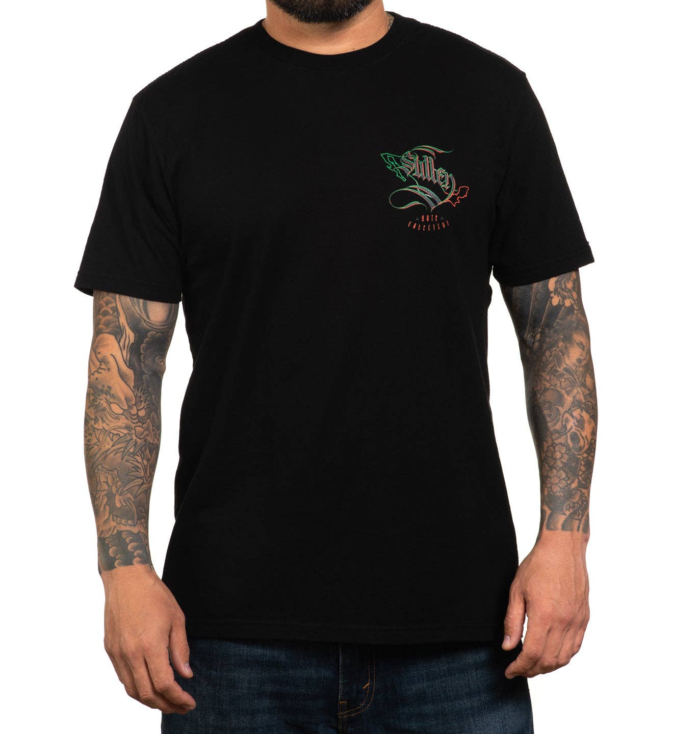 SULLEN CLOTHING ANGEL BLACK PREMIUM T-SHIRT (M)