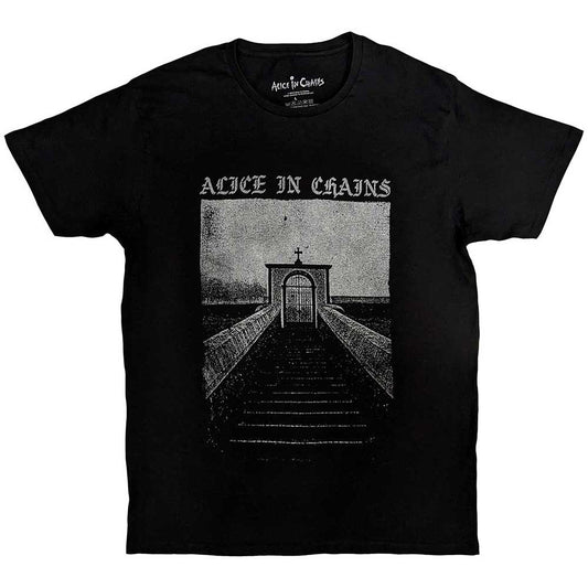 .Alice In Chains Unisex T-Shirt: Stairway (Black)