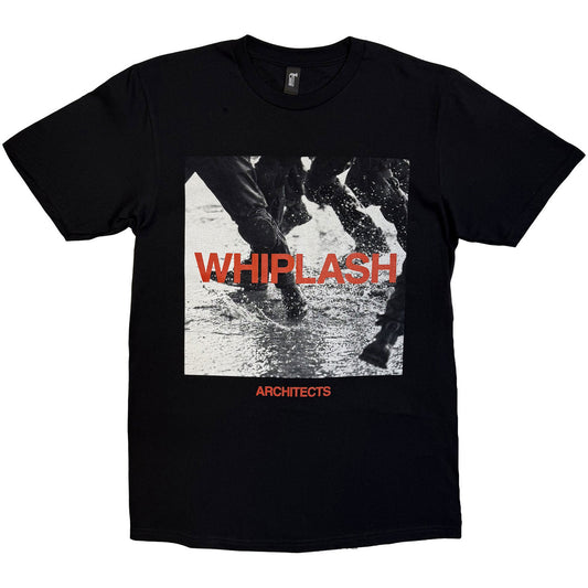 Architects Unisex T-Shirt: Whiplash Single (Black) (Ex-Tour) 3XL