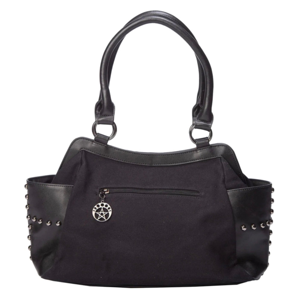 BANNED ALTERNATIVE ANNABEL LEE BLACK TRAPEZE BAG BG34034