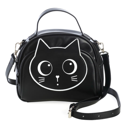 BANNED BLACK HARU CAT SHOULDER BAG (BG34403)
