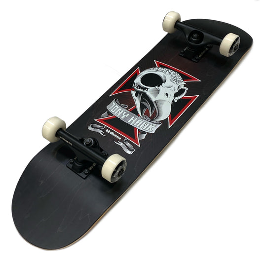 BIRDHOUSE SKULL 2 BLACK STAGE 3 SKATEBOARD COMPLETE 8.125"