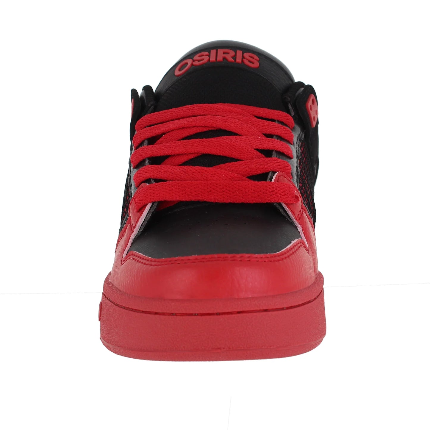 OSIRIS SHOES PIXEL BLACK RED BLACK TRAINERS