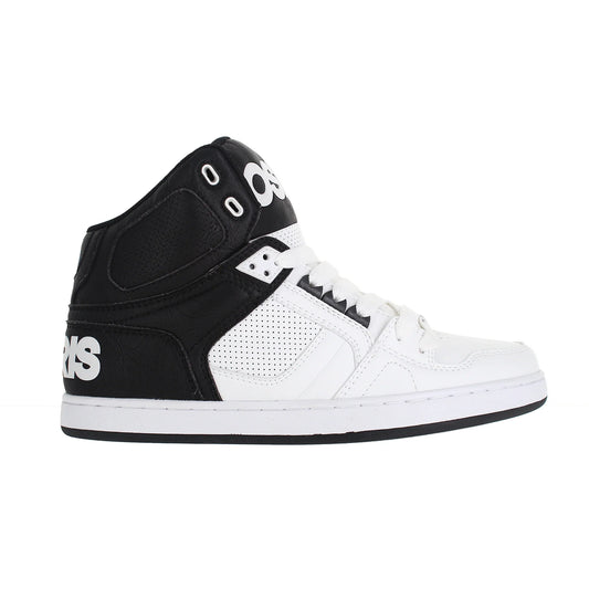 OSIRIS SHOES NYC 83 CLK BLACK WHITE WHITE TRAINERS