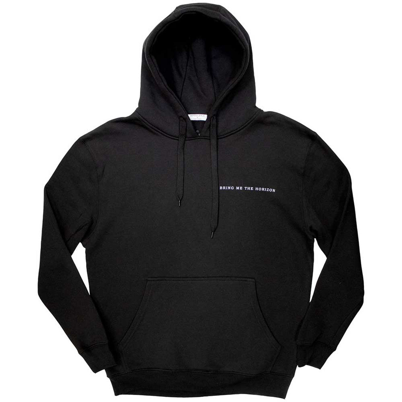 Bring Me The Horizon Unisex Pullover Hoodie: Flower of Life (Black) (Back Print)