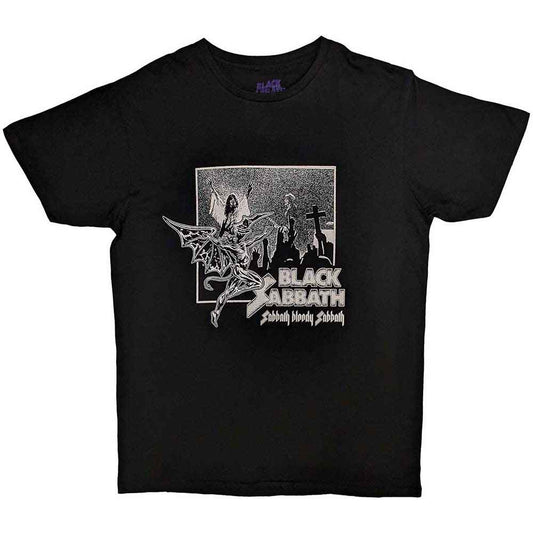Black Sabbath Unisex T-Shirt: Bloody Sabbath (Black)