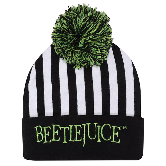 BEETLEJUICE BEANIE BOBBLE HAT