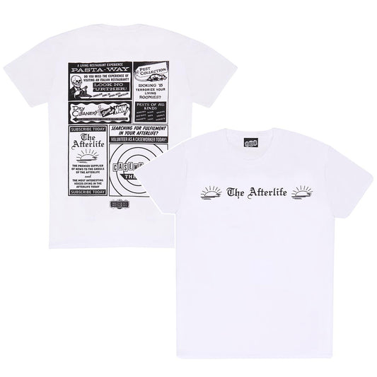 BEETLEJUICE 2 - THE AFTERLIFE WHITE T-SHIRT