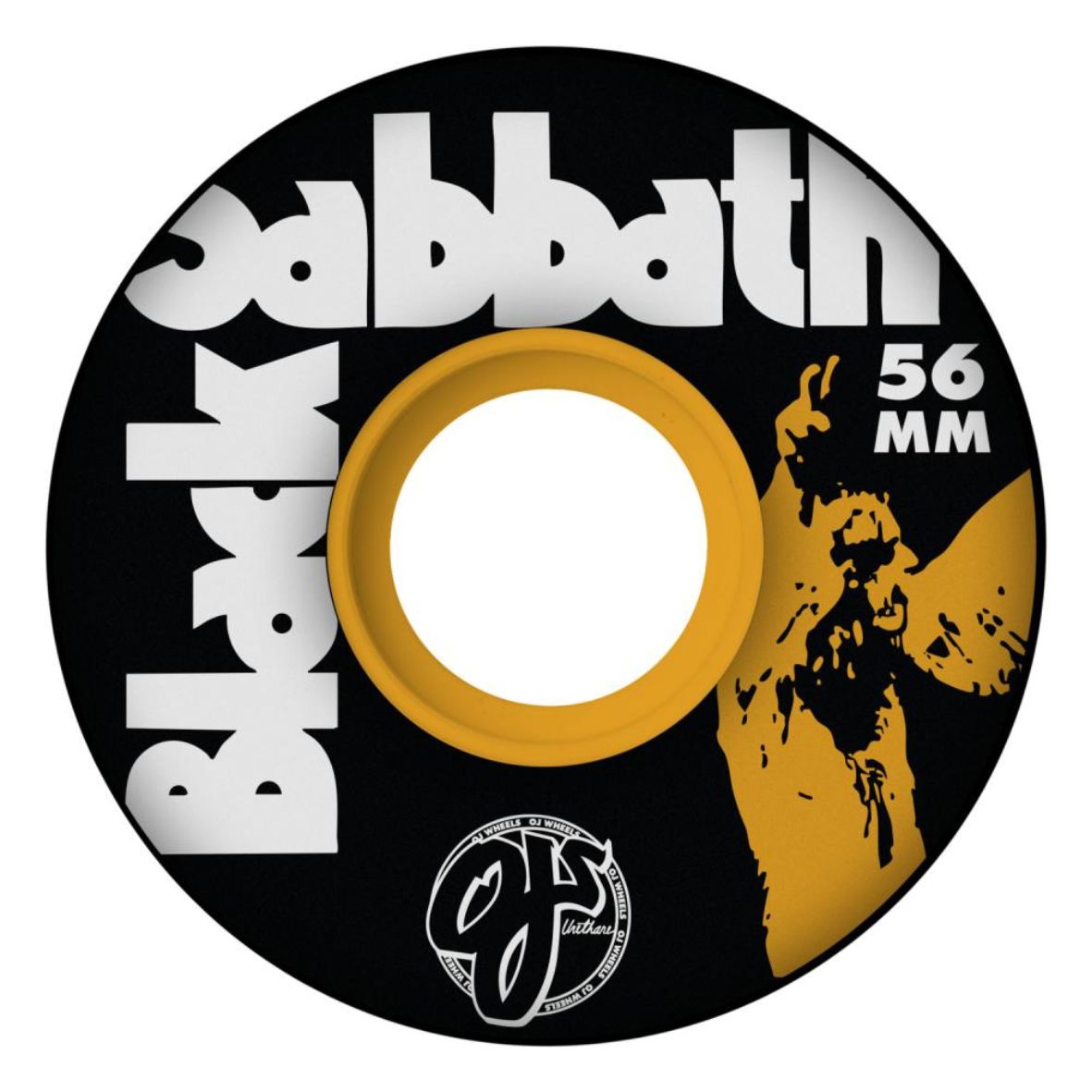 OJ Skateboard Wheels Black Sabbath Super Juice Volume 4  Soft 78a Black 56mm