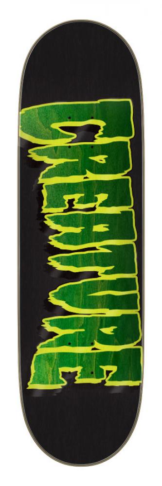 CREATURE DECK LOGO OUTLINE STUMPS BLACK 8.6