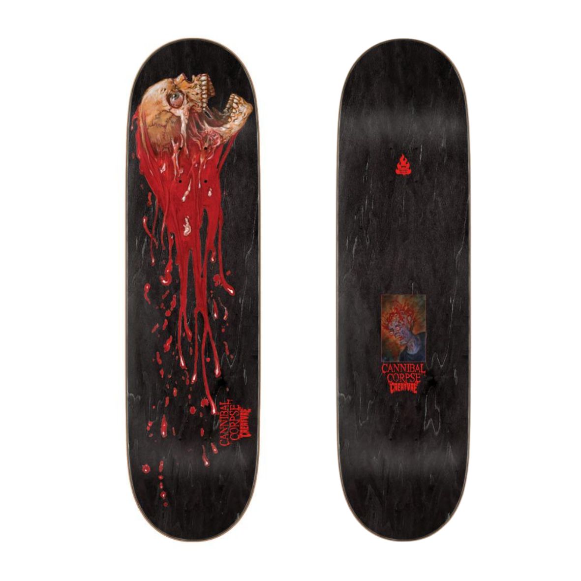 CREATURE DECK Creature Cannibal Corpse Skull and Blood 8.53"
