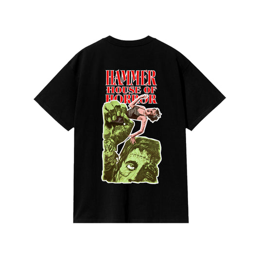 HAMMER HOUSE OF HORROR CURSE OF FRANKENSTEIN T-SHIRT BY ALCHEMY