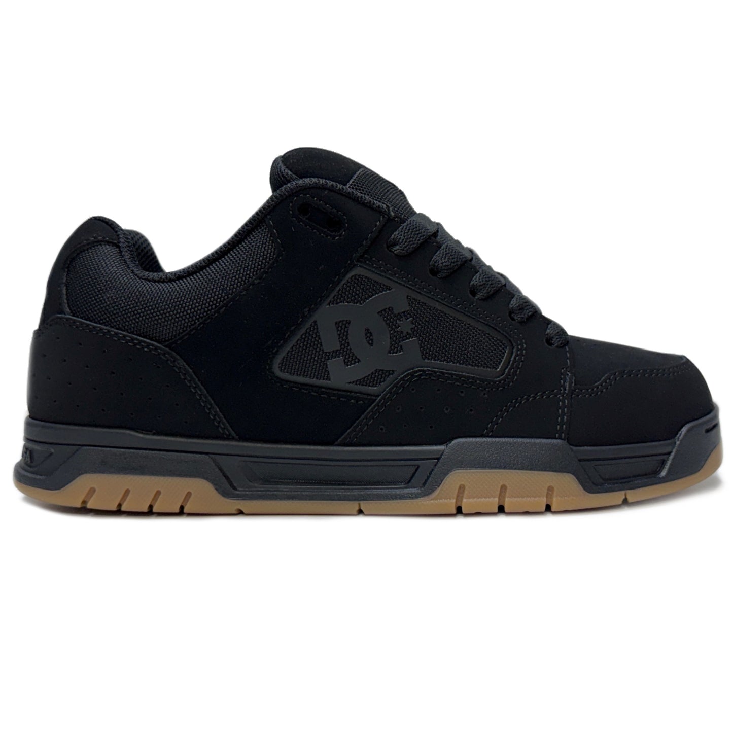 DC SHOES COLIER BLACK GUM TRAINERS