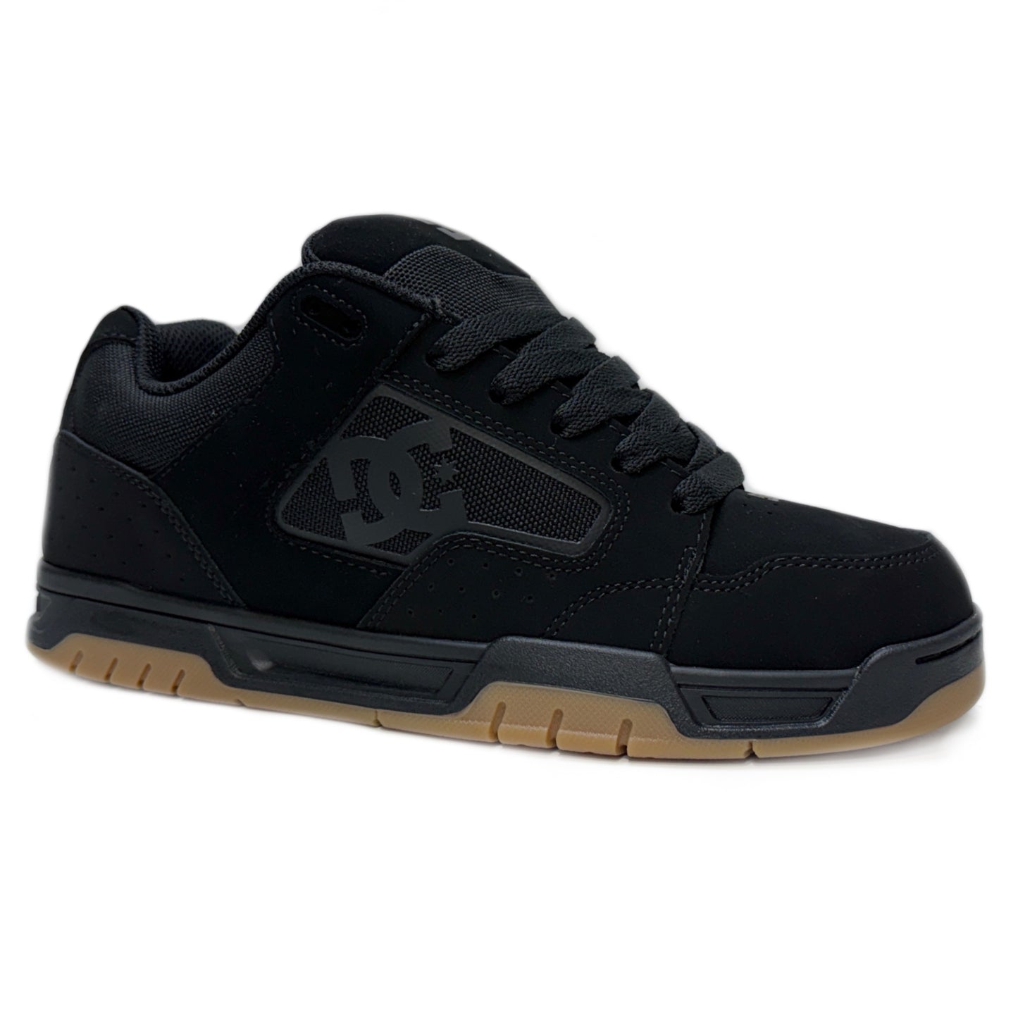 DC SHOES COLIER BLACK GUM TRAINERS