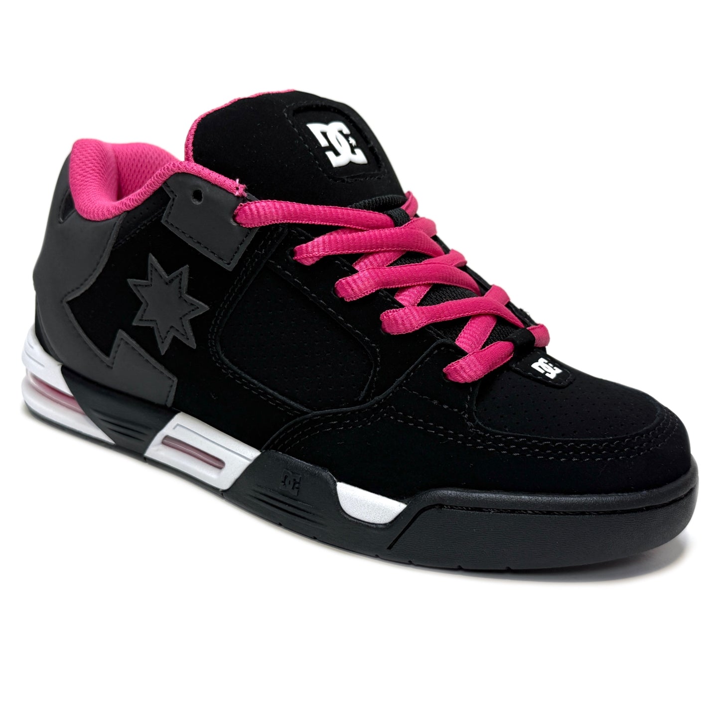 DC SHOES COMMAND BLACK BLACK PINK WOMEN'S TRAINERS