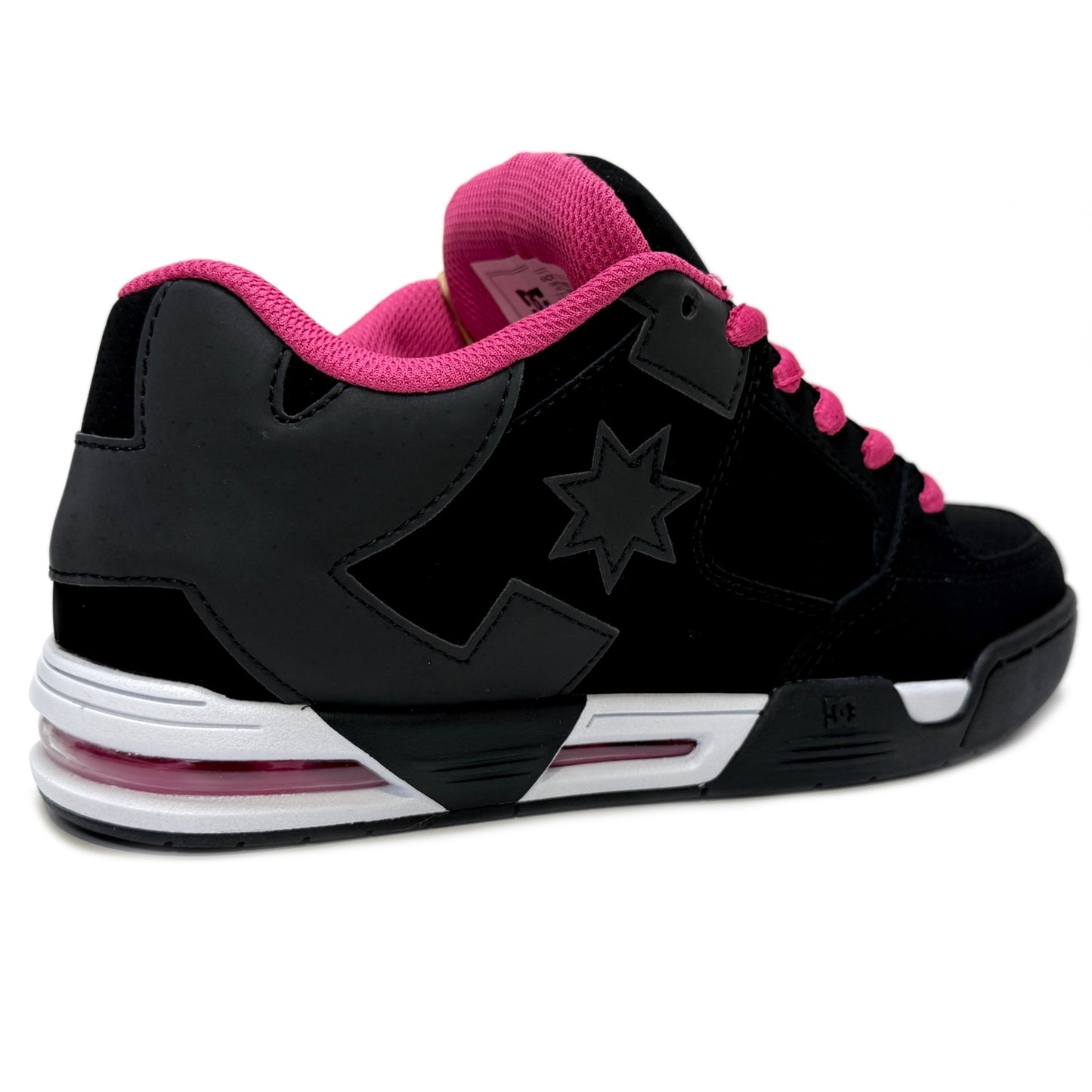 DC SHOES COMMAND BLACK BLACK PINK WOMEN'S TRAINERS