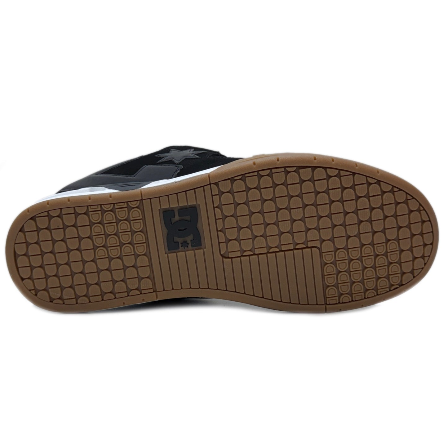 DC SHOES COMMAND BLACK GUM TRAINERS