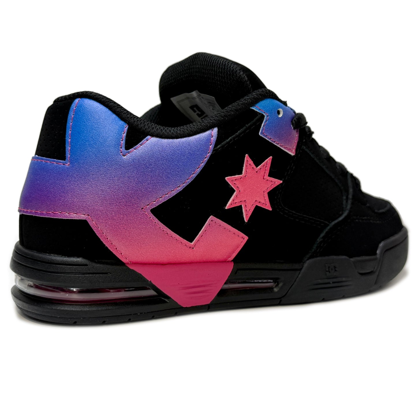 DC SHOES COMMAND BLACK MULTI WOMEN'S TRAINERS