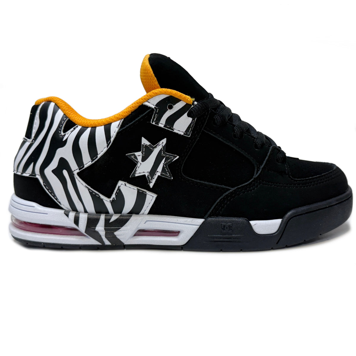 DC SHOES COMMAND BLACK WHITE MULTI WOMEN'S TRAINERS