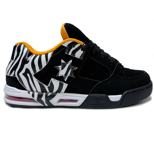DC SHOES COMMAND BLACK WHITE MULTI WOMEN'S TRAINERS