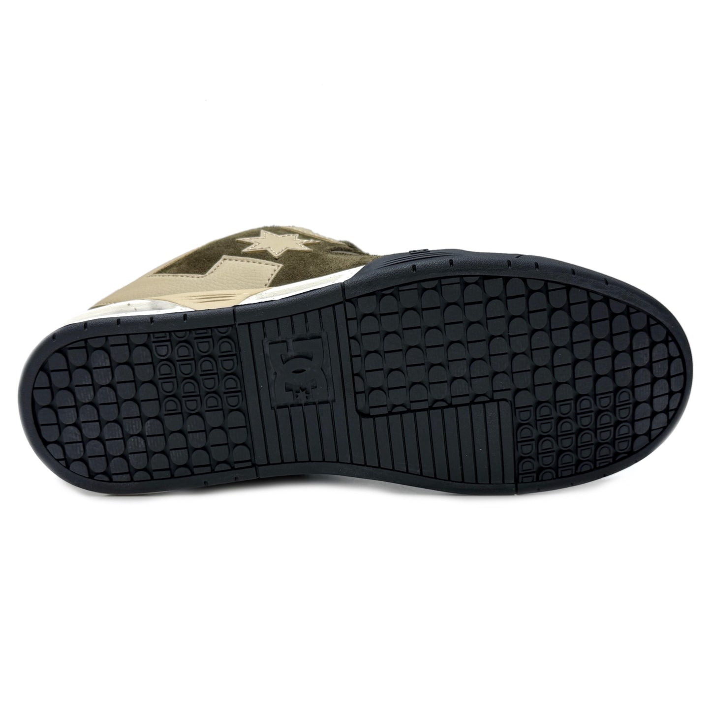 DC SHOES COMMAND OLIVE BLACK TAN TRAINERS