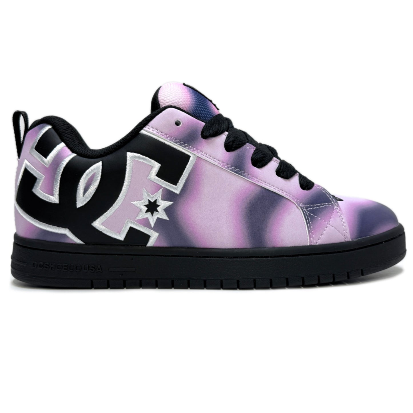 DC SHOES COURT GRAFFIK PINK DREAM TRAINERS