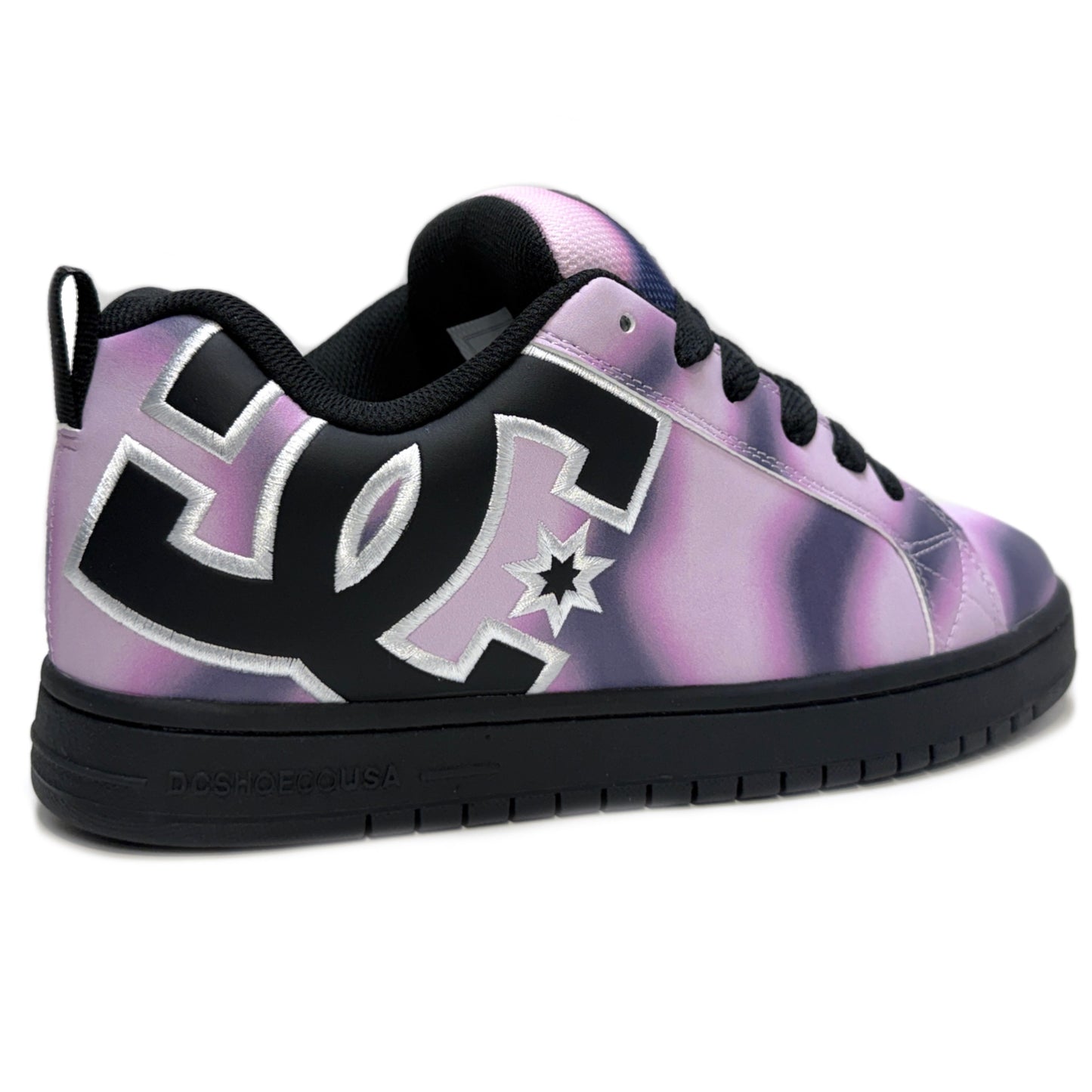 DC SHOES COURT GRAFFIK PINK DREAM TRAINERS