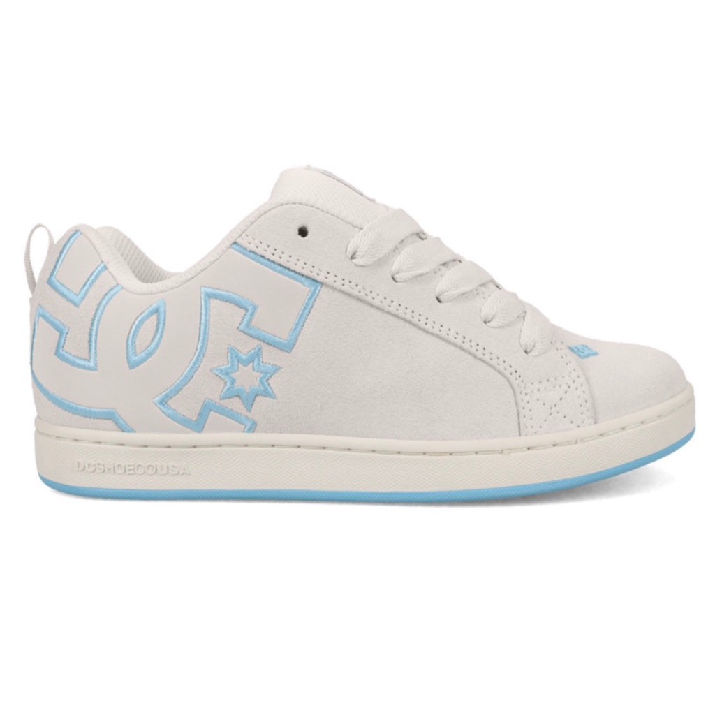 DC SHOES COURT GRAFFIK SD OFF WHITE BLUE WOMEN'S TRAINERS