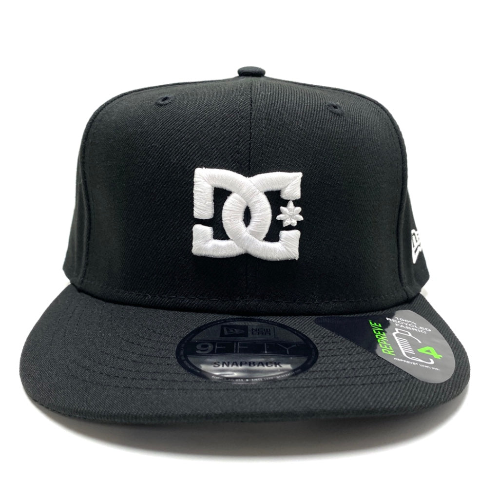 DC SHOES EMPIRE BLACK NEW ERA SNAPBACK CAP HAT