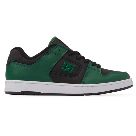 DC SHOES MANTECA 4 BLACK FOREST GREEN TRAINERS