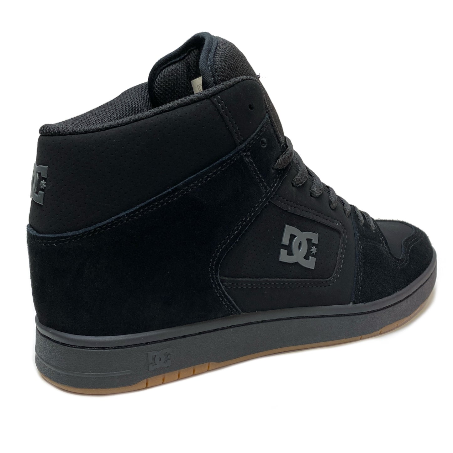 DC SHOES MANTECA 4 HI BLACK BLACK GUM TRAINERS