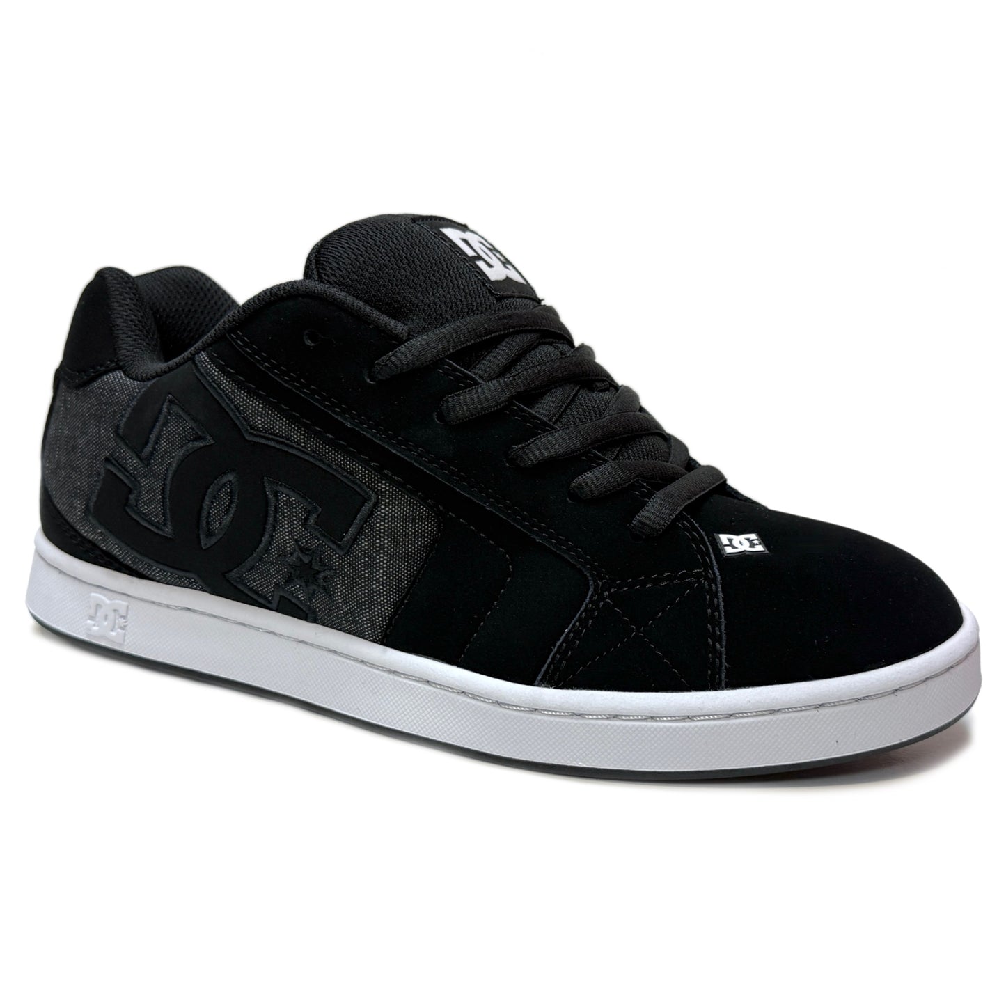 DC SHOES NET BLACK ARMOR BLACK TRAINERS