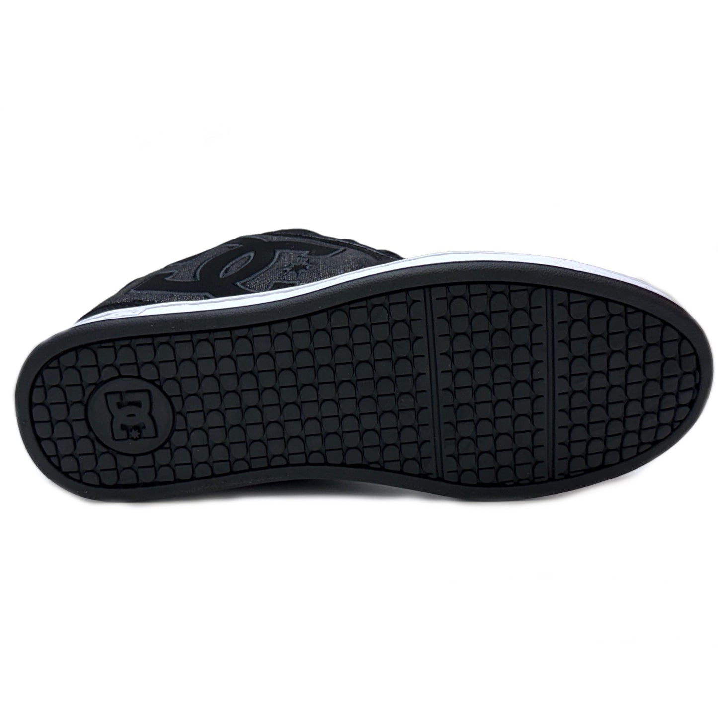 DC SHOES NET BLACK ARMOR BLACK TRAINERS